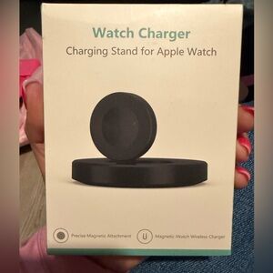 Black Charging Stand for Apple Watch
